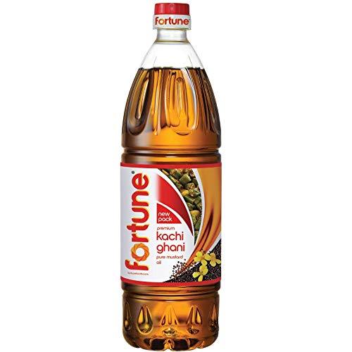 (Pack of 3) -Kachi Ghani Pure Mustard Oil, 1tr Per Bottle
