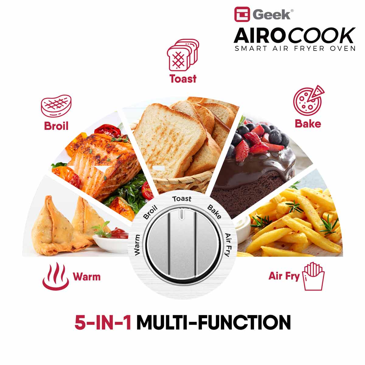 AiroCook Acis 14 Litre Air Fryer Oven
