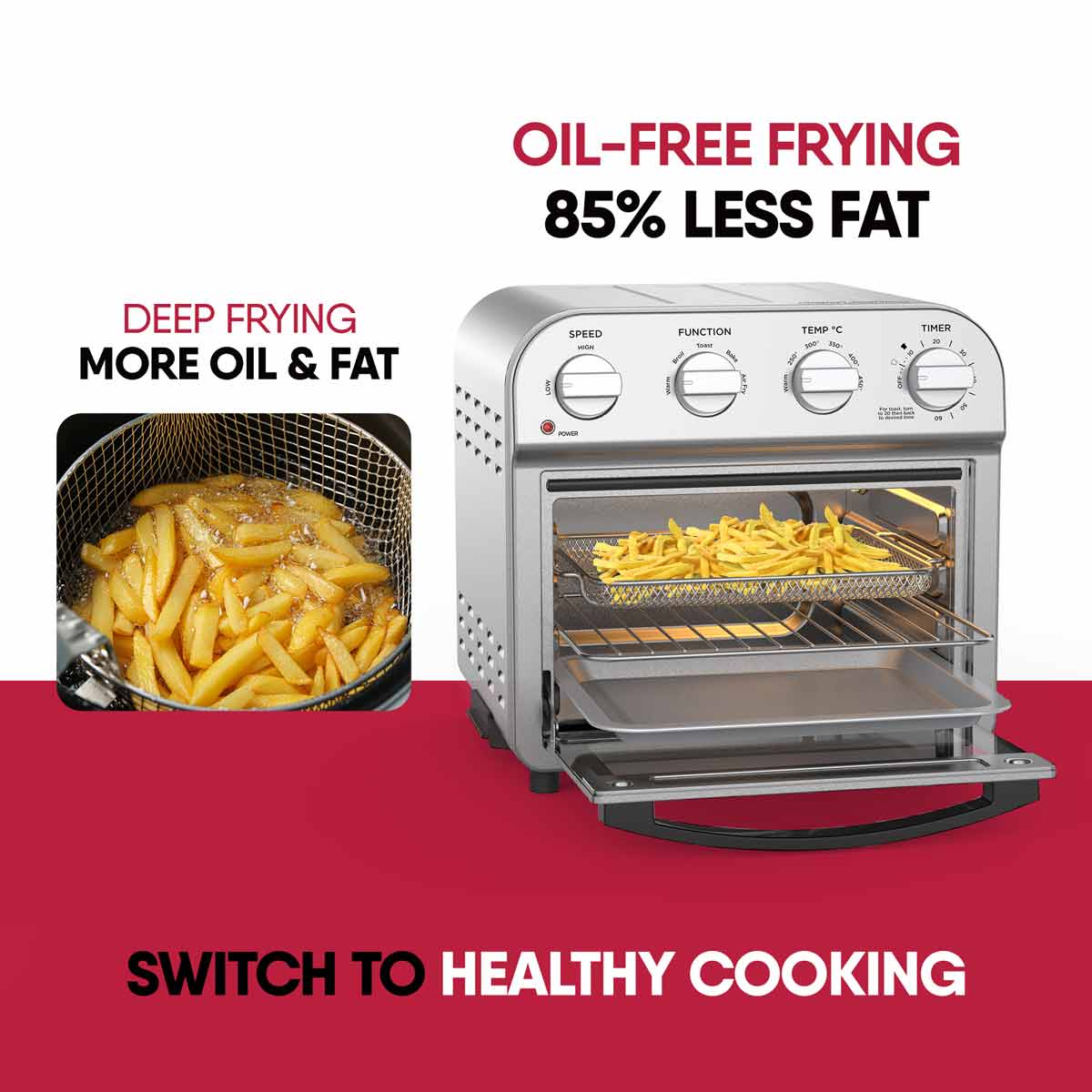 AiroCook Acis 14 Litre Air Fryer Oven